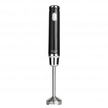 Batidora Mano 500w Cuchillas Acero Inox. 1 Veloc. Negra Punta De Acero Inox. Motor Silenc