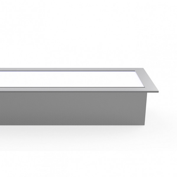regleta De Empotrar 20w 6400k Linex Aluminio  1600lm 62X6X6,6