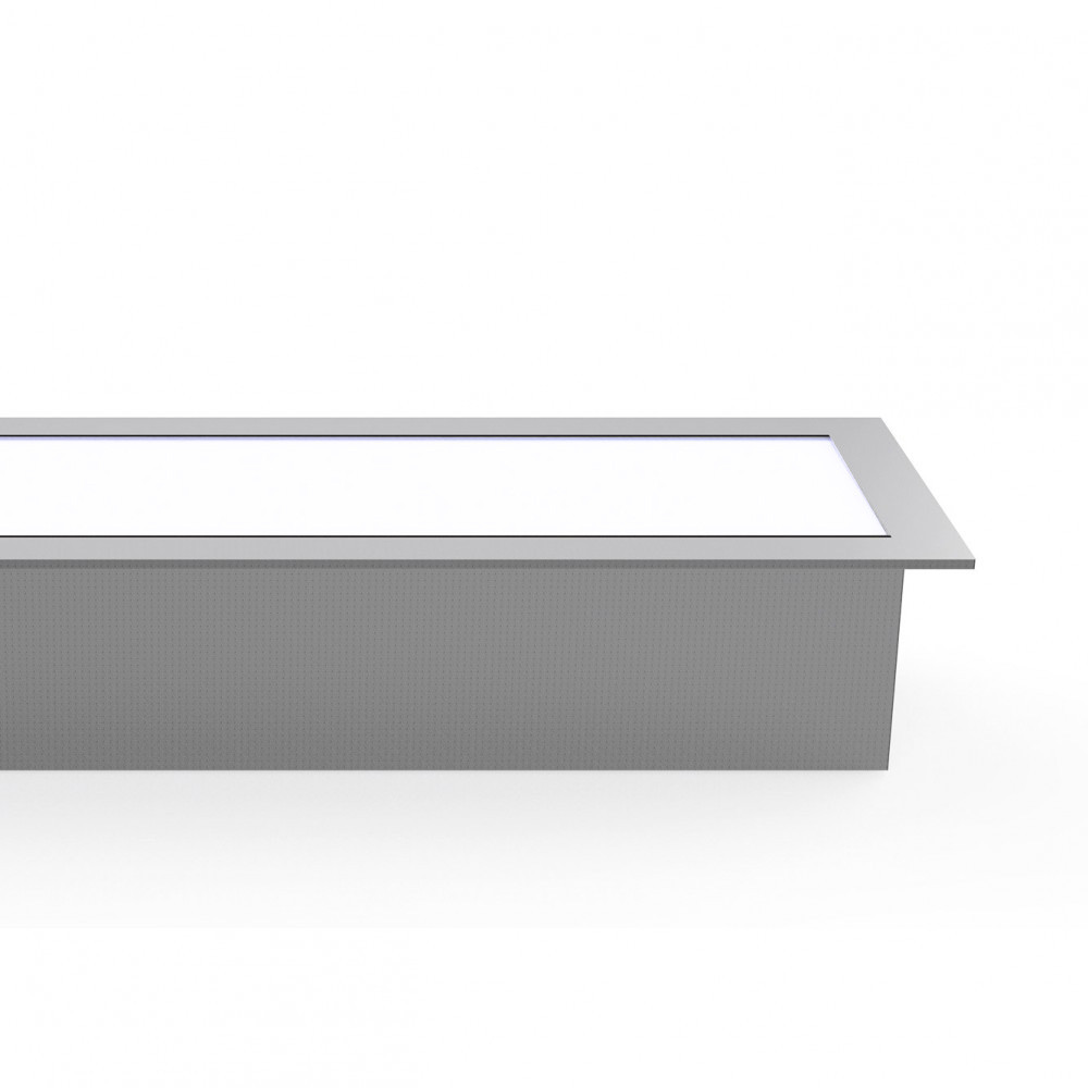 Regleta De Empotrar 40w 6400k Linex Aluminio 3200lm 122X6X6,6