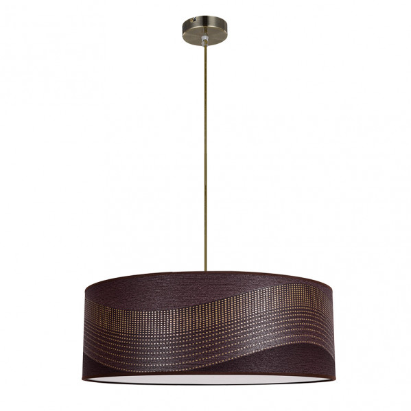 colgante Grande Ballet Marron 1xe27 Regx50d