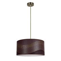Colgante Peq. Ballet Marron 1xe27 Regx35d
