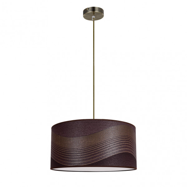colgante Peq. Ballet Marron 1xe27 Regx35d