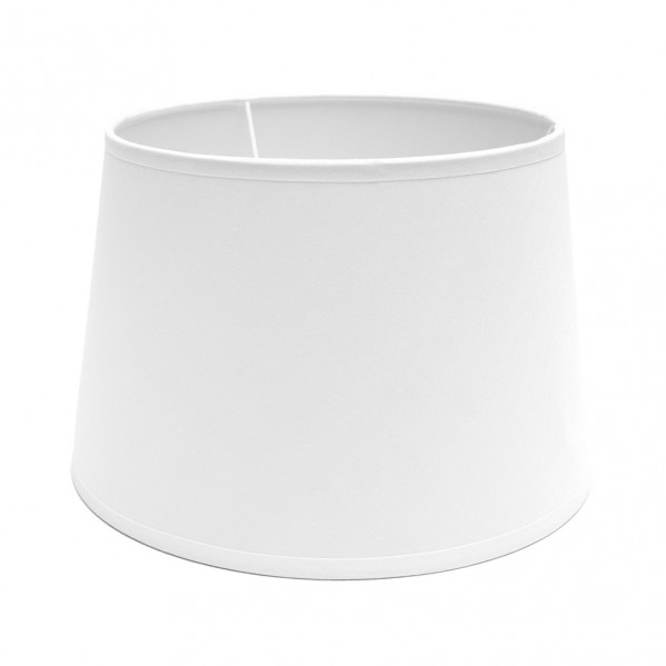 pantalla Clara E27 Blanca 40dx30dx26h Conica Abierta