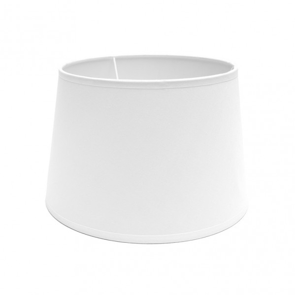 pantalla Clara E27 Blanca 35dx25dx21h Conica Abierta