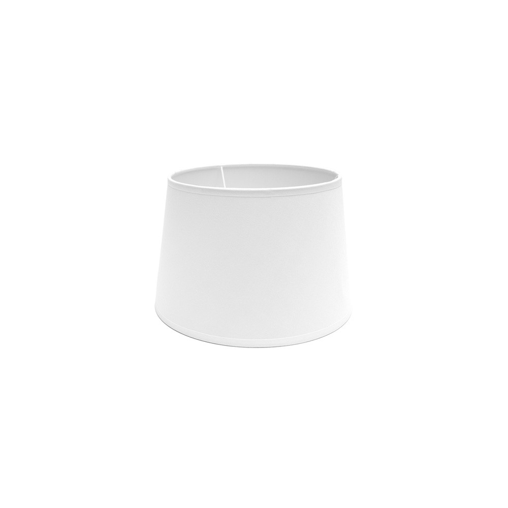 Pantalla Clara E27 Blanca 20dx15dx13h Conica Abierta