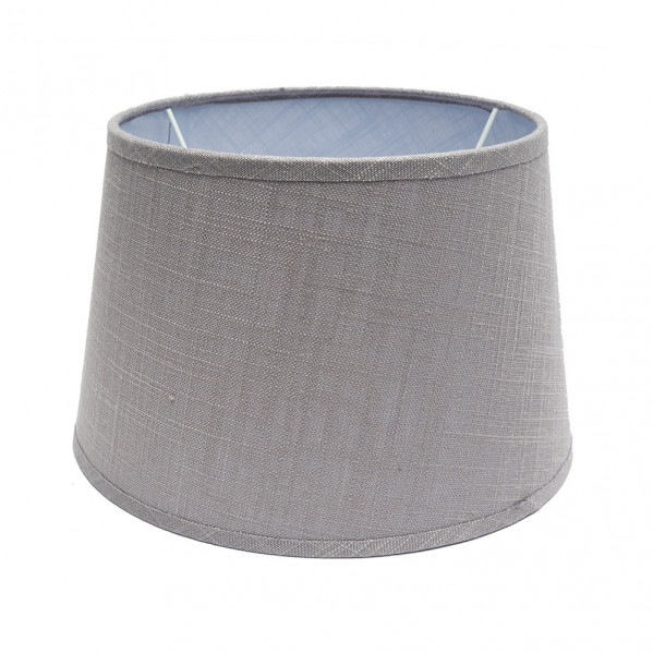 pantalla Agueda E27 Gris 40dx30dx25h Conica Abierta