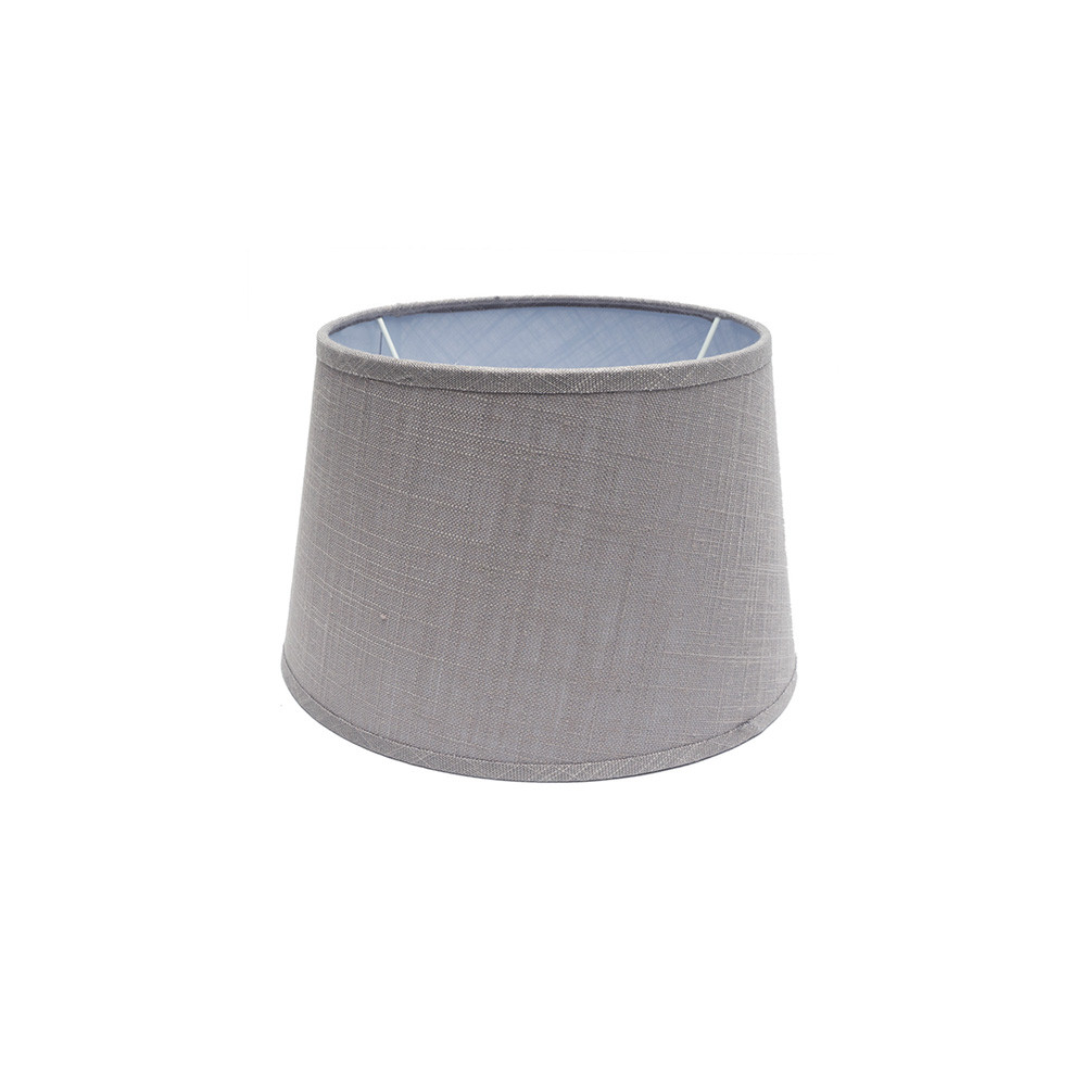Pantalla Agueda E27 Gris 25dx20dx15h Conica Abierta