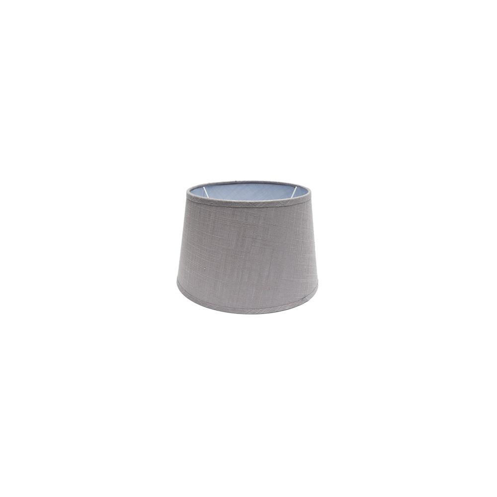 Pantalla Agueda E27 Gris 15dx12dx13h Conica Abierta