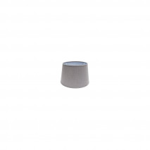 Pantalla Agueda Pinza Gris 10dx8dx8h Conica Abierta