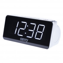 Radio Reloj Pll Am/fm Led 1'8 Brillo Ajustable 20  Memorias Funcion Repeticion Y Sueño