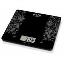 Bascula Cocina Lcd 20x18cm Cap.max. 10g Tara Apag.  Auto/man. Precis. 1g Pilas Antidesliz.