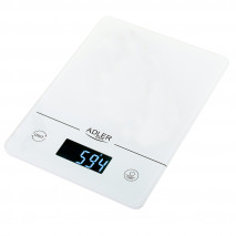 Bascula Cocina Lcd 17x24cm Cap.max. 15Kg Tara Apag.  Auto/man. Precis. 1g Pilas Antidesliz.