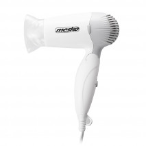 Secador 1200w 2 Vel. Aire 2 Niv. Temperatura  Diseño Moderno Asa Plegable Blanco