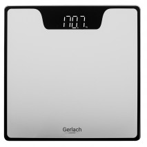 Bascula Baño Electron. Plata Max 180kg Pant. Led  Apagado Autom./man. Precis. 100g 2pilas