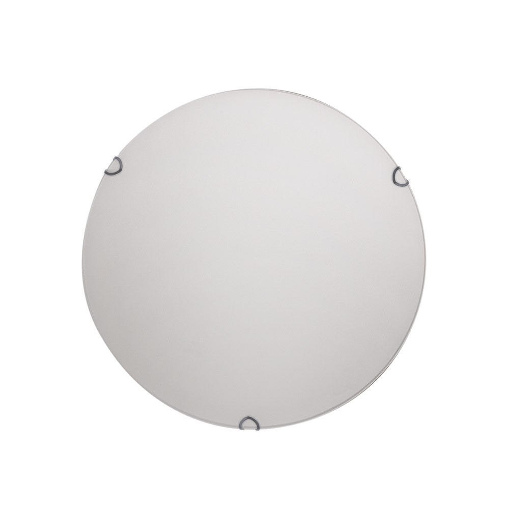 Plafon Redondo Avis 2xe27 Blanco 30x30x7 Cm