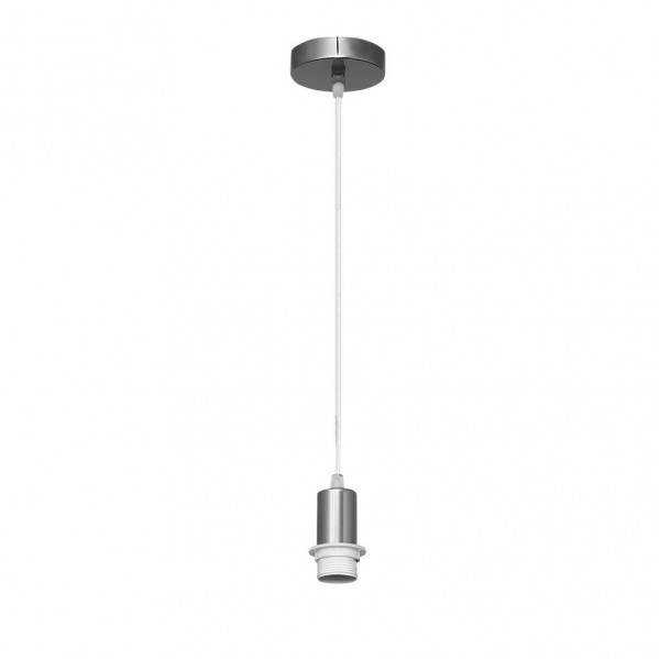 arm.colgante P/pantalla Cara 1xe27 Niquel Regx10x10 Cm