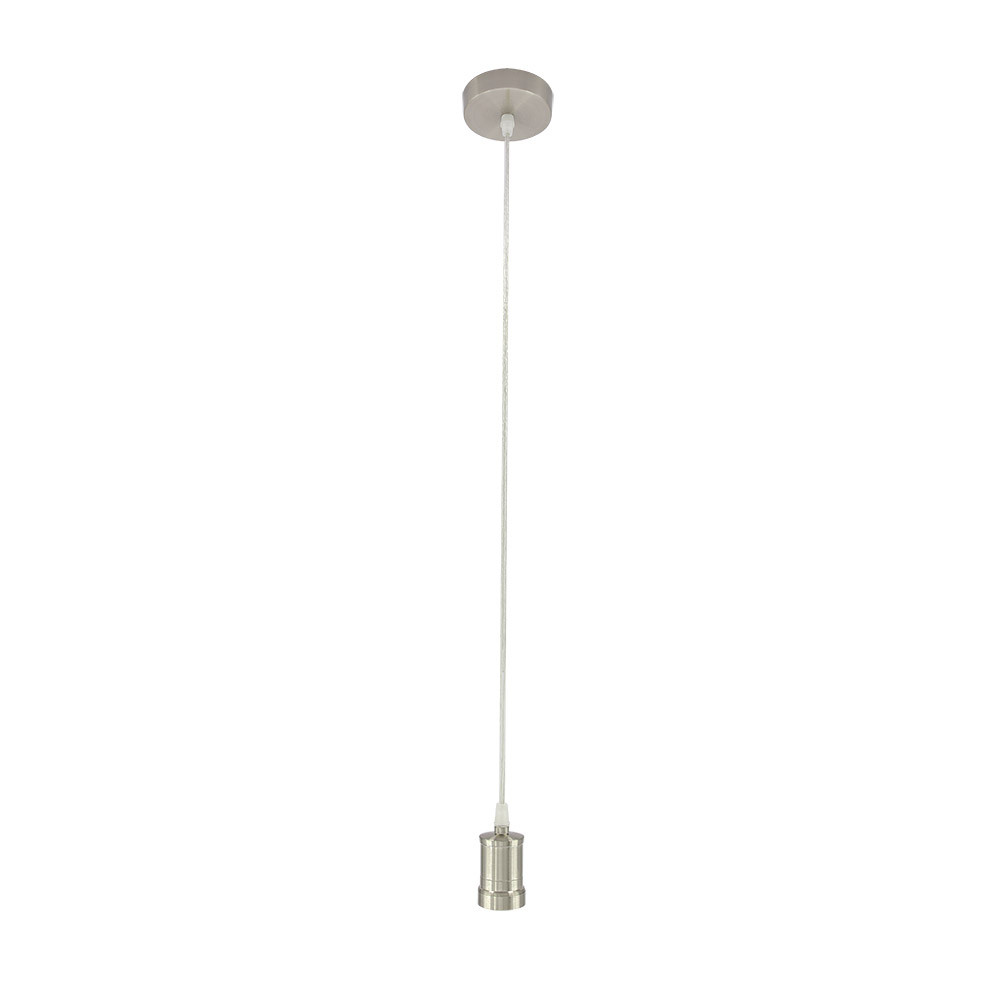 Arm.colgante Puja 1xe27 Niquel Regx10x10 Cm