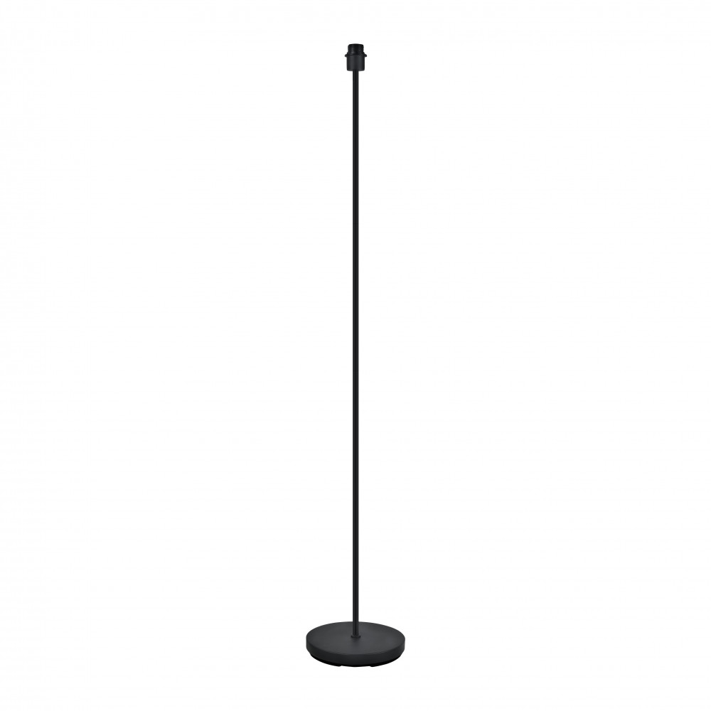 Arm. Pie De Salon Cara 1xe27 Negro 148x25x25 Cm