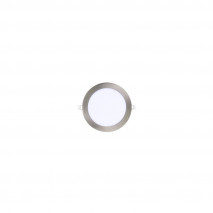 Downlight Obsidiana 4w 6500k Niquel Redondo 320lm 2,5x9x9 Cm Corte 7 Cm