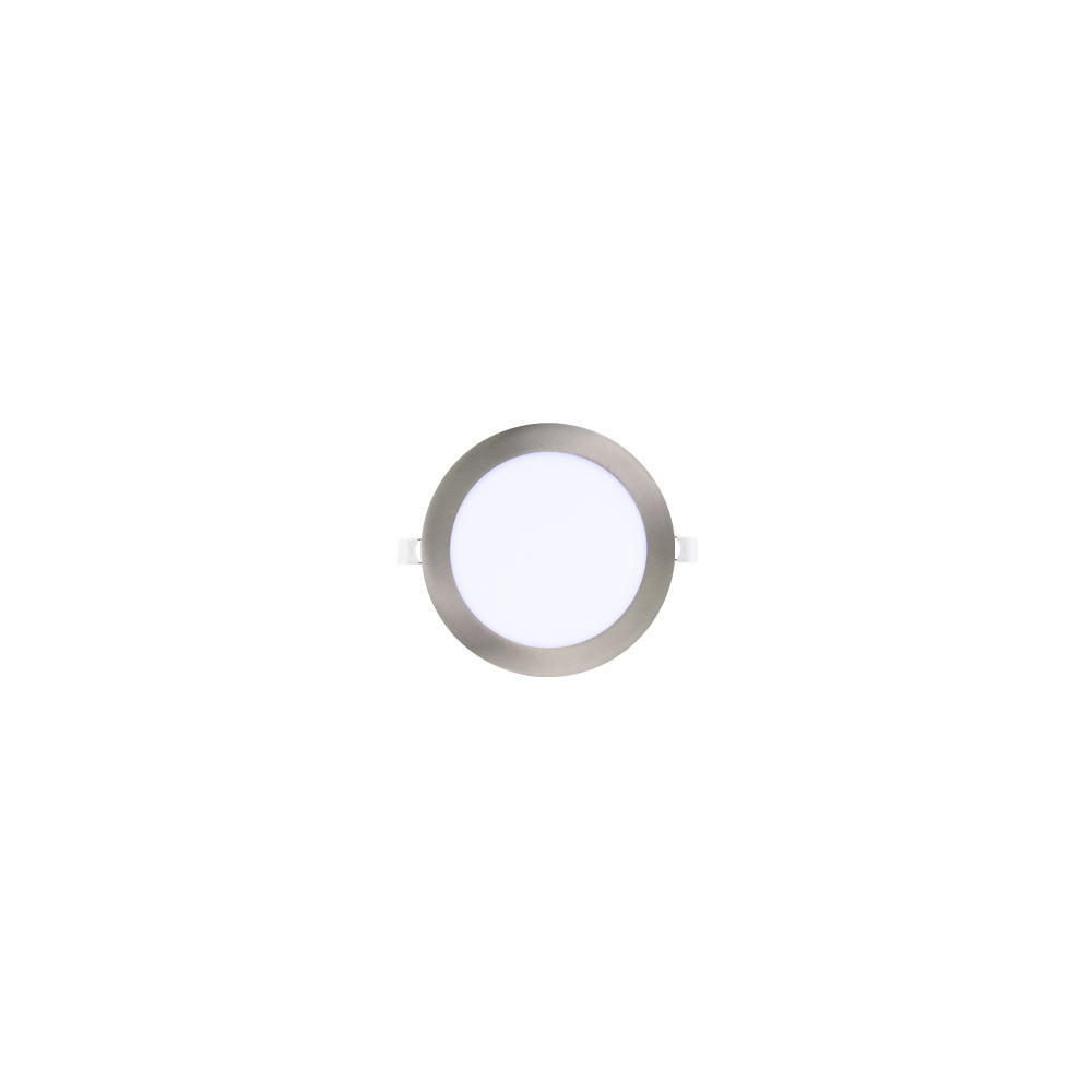 Downlight Obsidiana 4w 6500k Niquel Redondo 320lm 2,5x9x9 Cm Corte 7 Cm