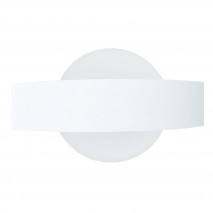 Aplique Barredor De Pared Circ.8w 4000k Arco Blanco 630 Lm Ip20 13x24x5 Cm