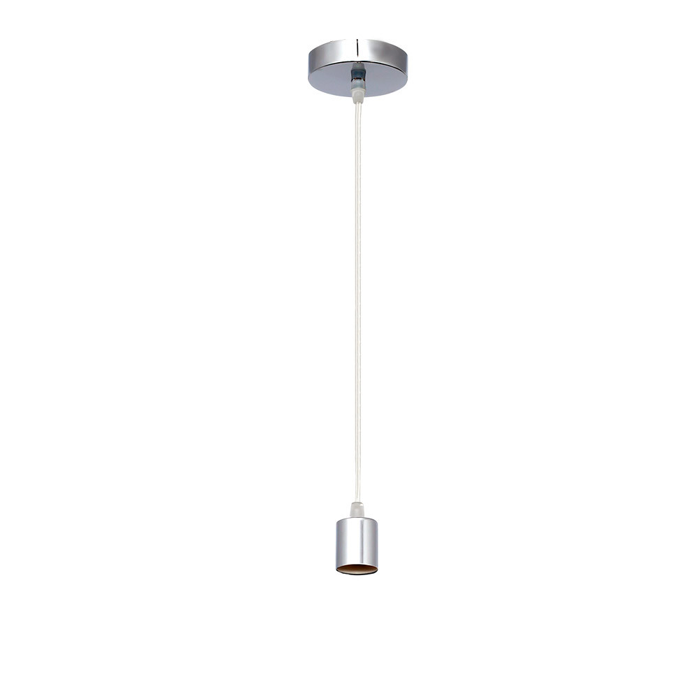 Arm.colgante Cara 1xe27 Cromo Regx10x10 Cm