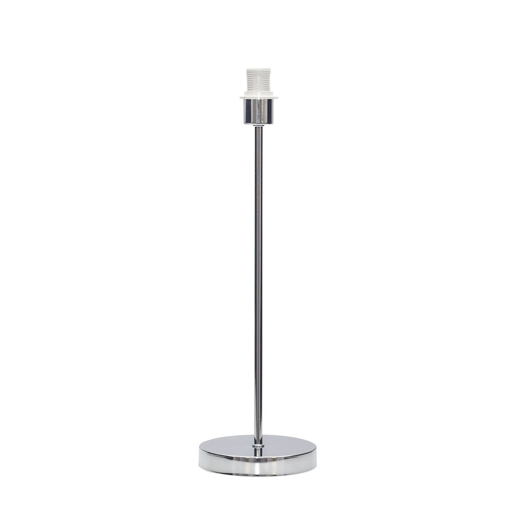 Arm.sobremesa Alto Cara 1xe27 Cromo 47x13x13 Cm