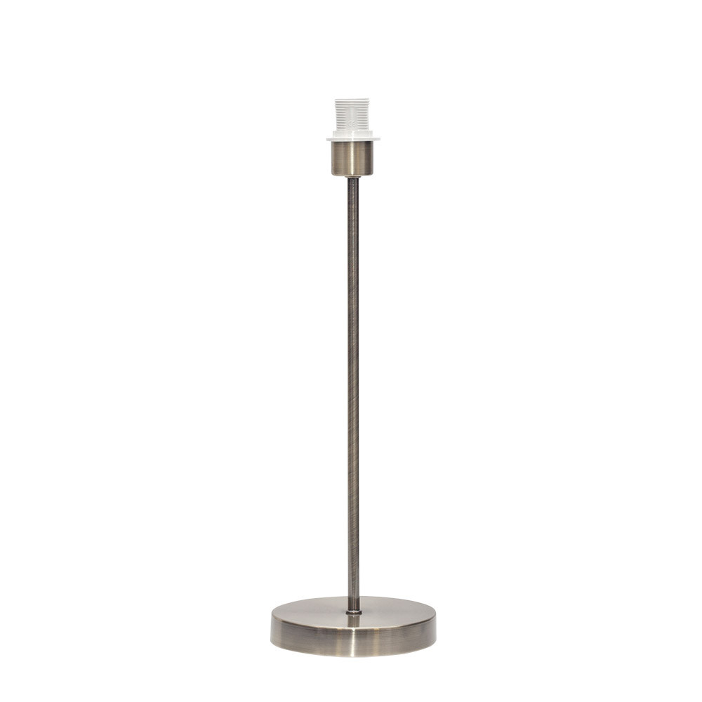 Arm.sobremesa Alto Cara 1xe27 Cuero 47x13x13 Cm