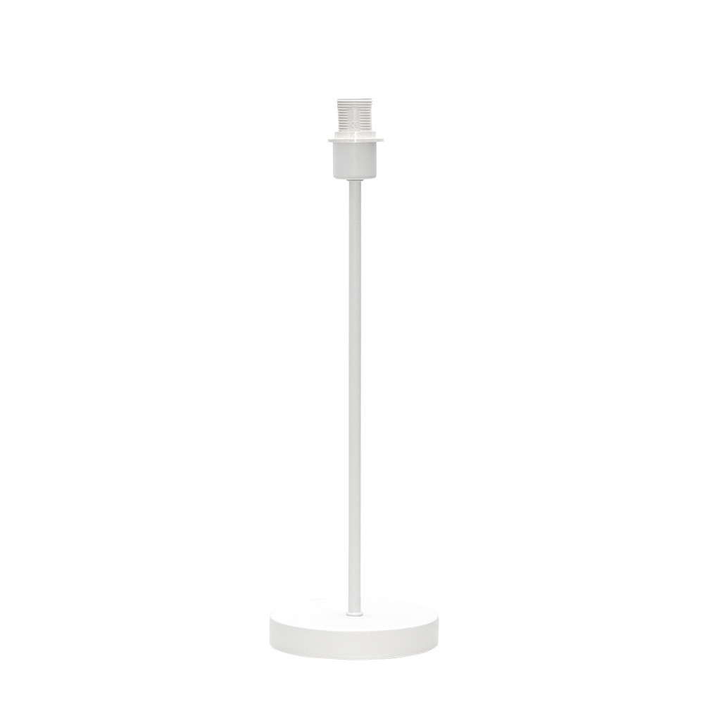 Arm.sobremesa Alto Cara 1xe27 Blanca 47x13x13 Cm