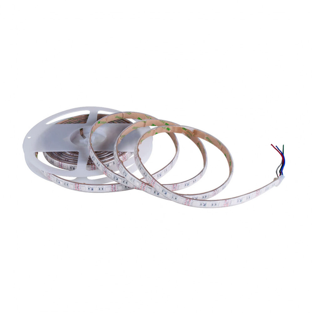 Rollo De Cinta Led 5m 22,5w 3000k 12v Freya Ip65 8mm 3000lm Estanco Corte Cada 5cm 60led/m
