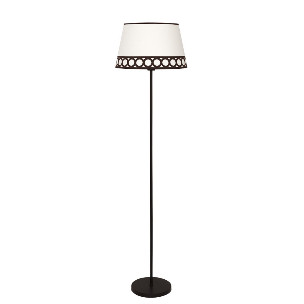 Pie Salón Dalia 1xe27 Beis/marrón 165x40x40 Cm