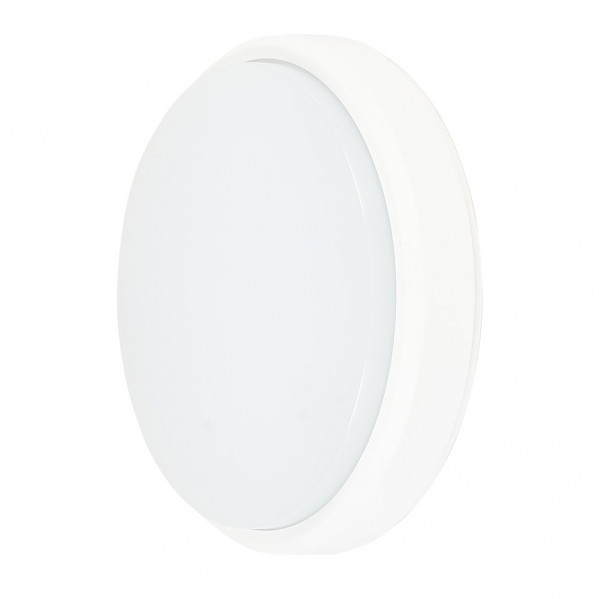 aplique 18w 6400k Yucatan Redondo Ip65  Blanco  21x21x6 Cm 1710 Lm