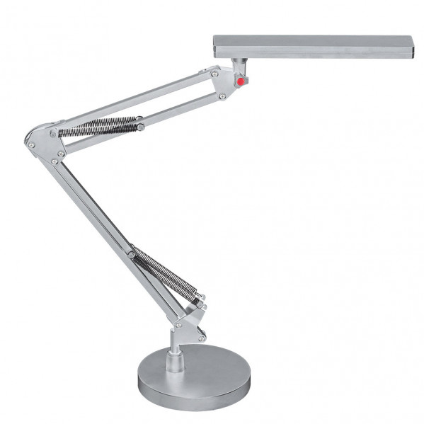 flexo Articulado Hematites 7w 560lm Cromo 3000-4000-6000k  53x15x55 Cm Reg.Intensidad