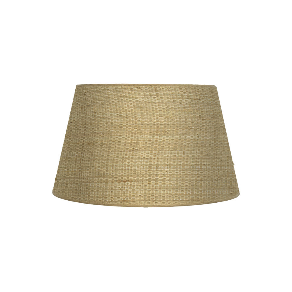 Pantalla Salma E27 Natural 35dx25dx20h Conica Abierta
