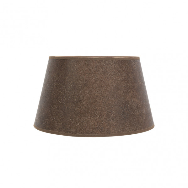 pantalla Salma E27 Oxido 35dx25dx20h Conica   Abierta