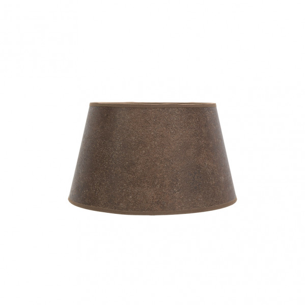 pantalla Salma E27 Oxido 30dx22dx17h Conica   Abierta