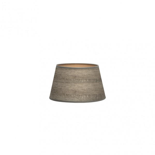 pantalla Salma E27 Madera Gris 20dx15dx12,5h