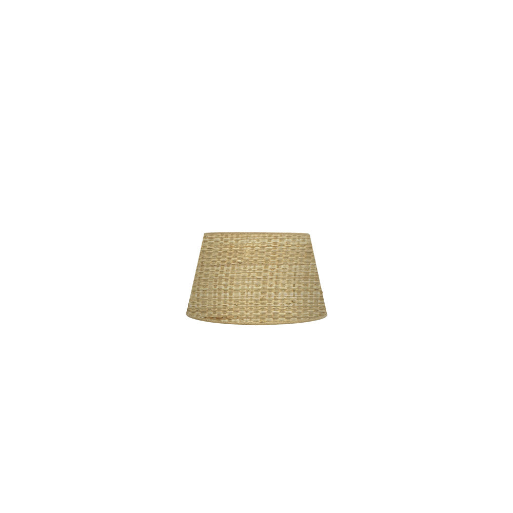Pantalla Salma E27 Natural 15dx12dx13h Conica Abierta