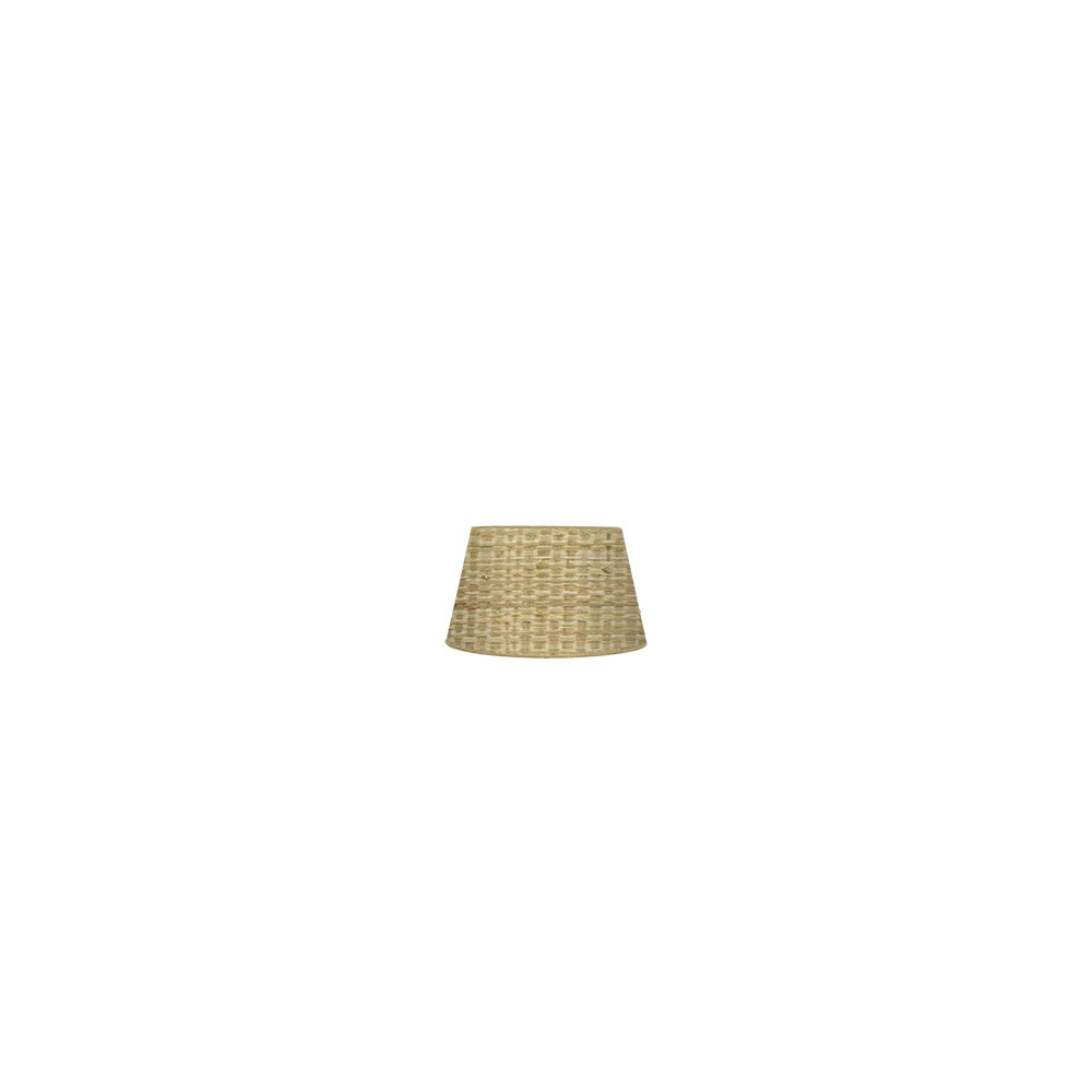 Pantalla Salma Pinza Natural 10dx8dx8h Conica Abierta