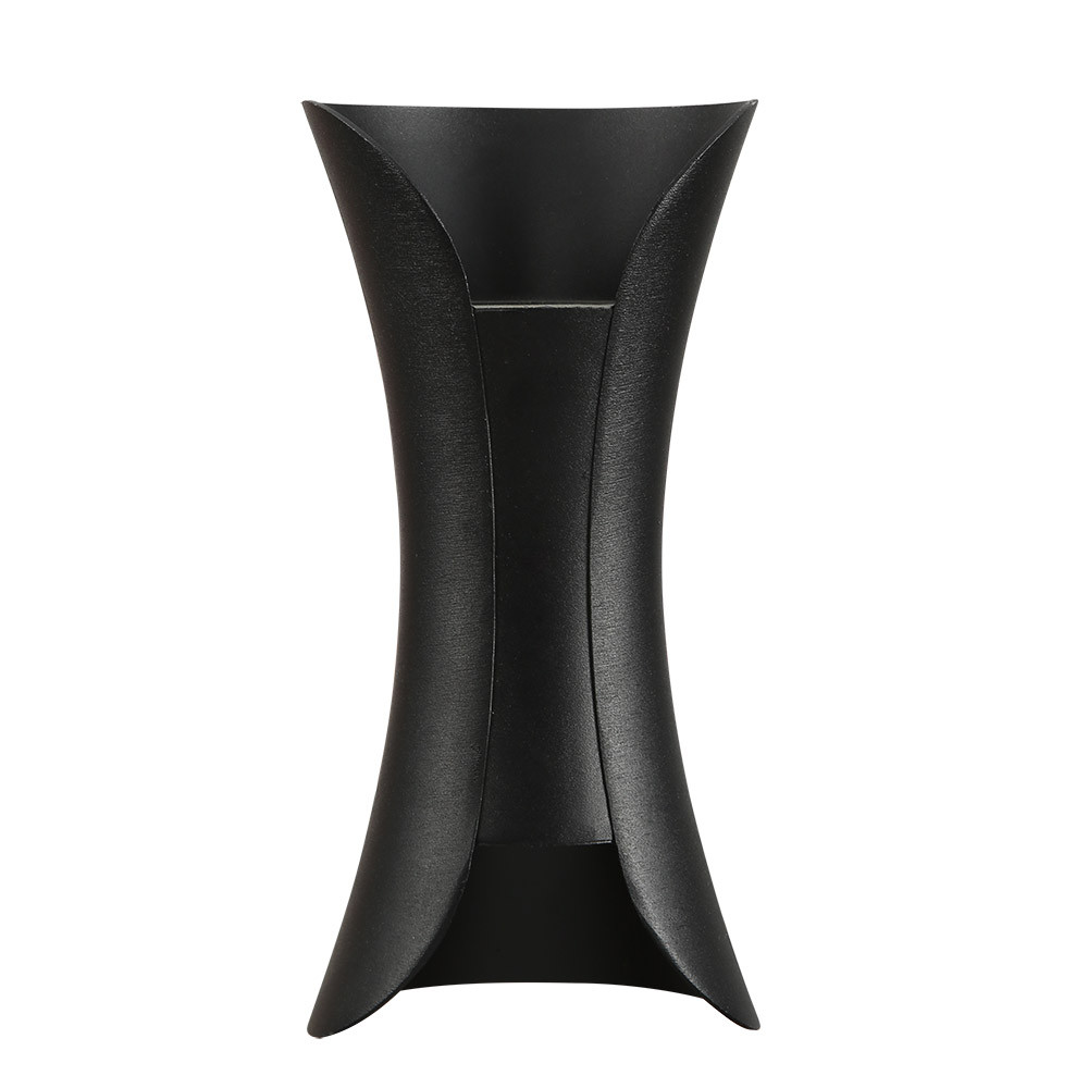 Aplique Barredor De Pared 10w 4000k Dickens Negro 950lm 20x10x9 Cm Ip65 Aluminio