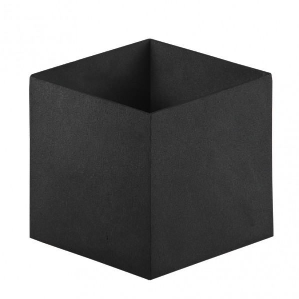 apliq. Barredor De Pared 10w 4000k Murakami Negro 950lm 20x17,5x9 Cm Ip65 Aluminio