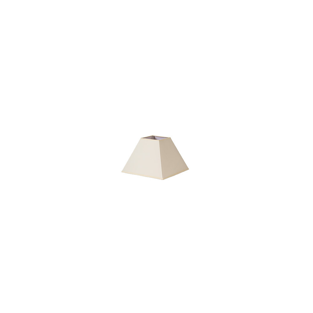 Pantalla Piramide Mezzo Pinza Beis 12dx7dx10h Tejido Popelin