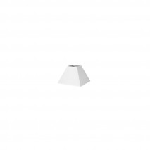 Pantalla Piramide Mezzo Pinza Blanco 12dx7dx10h  Tejido Popelin