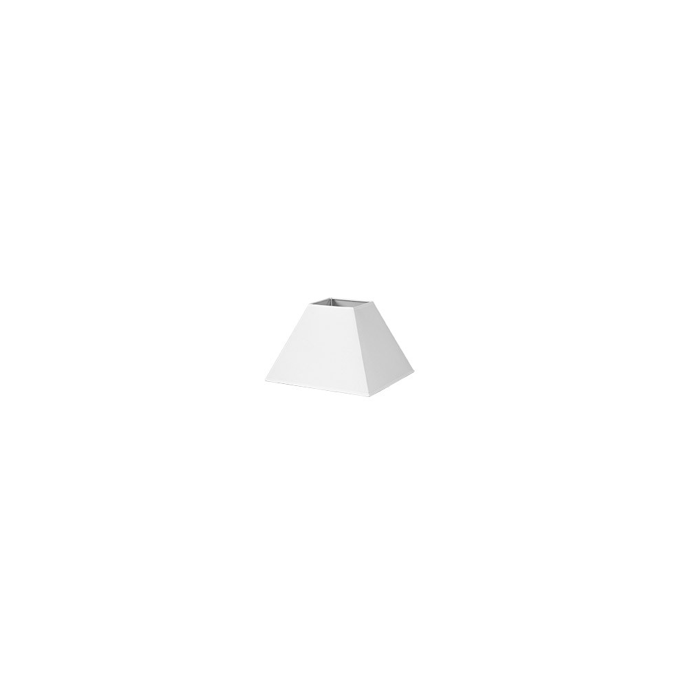 Pantalla Piramide Mezzo Pinza Blanco 12dx7dx10h Tejido Popelin