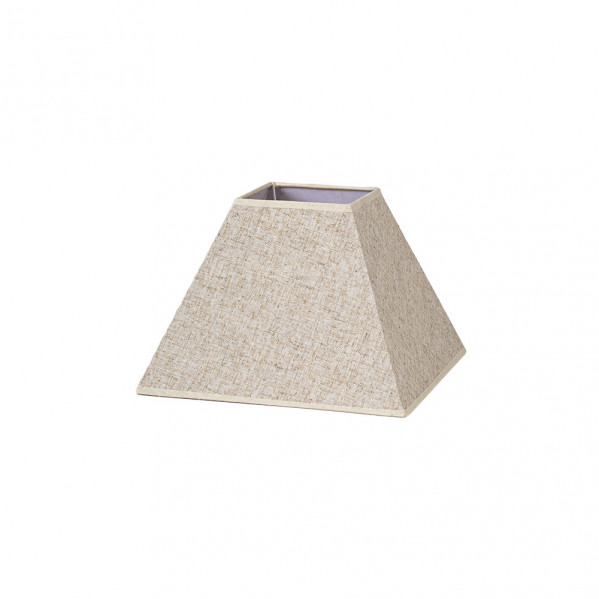 pantalla Piramide Tenorio E27 Lino Beis 30dx13dx22h