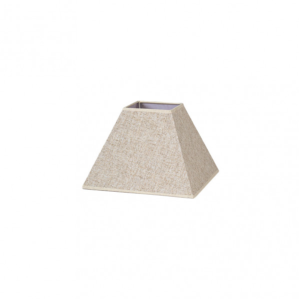 pantalla Piramide Tenorio E27 Lino Beis 25dx11dx18h