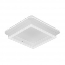 Plafon 41w 3000-4000-6000k Elma Blanco 7x24x24 3895 Lm C/memoria De Color De Luz