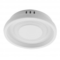 Plafon 20w 3000-4000-6000k Elma Blanco 5,5x21x21 Cm 1900 Lm C/memoria De Color De Luz