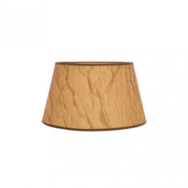 pantalla Salma E27 Pergamino 30dx22dx17h Conica   Abierta