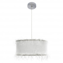 Colgante Hilos 1xe27 Blanca Regx40x40 Cm